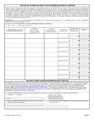 VA Form 21P-527EZ Application for Veterans Pension, Page 11