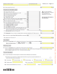 Form IT-201-X Amended Resident Income Tax Return - New York, Page 5