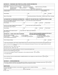 Form 812-1321 Application for Crime Victims&#039; Compensation - Missouri, Page 3