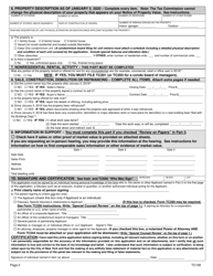 Form TC108 Application for Correction of Assessed Value for One, Two or Three-Family House or Other Class One Property Only - New York City, Page 4