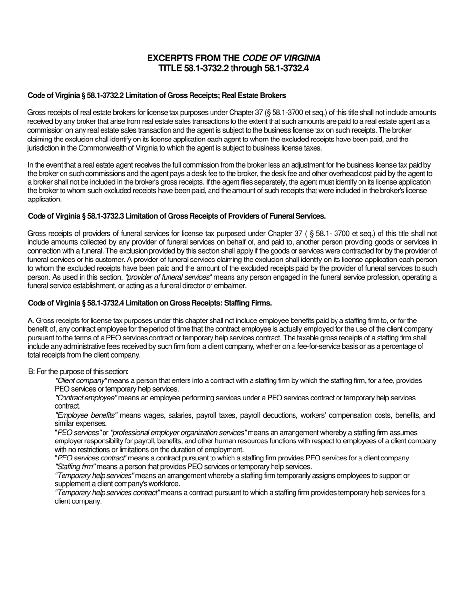 Form 8TA-EX Exclusion Worksheet - Fairfax County, Virginia, Page 8