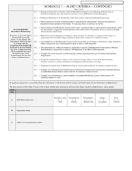 Form OE-417 Electric Emergency Incident and Disturbance Report, Page 2