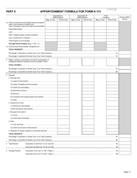 Form K-131 Kansas Financial Institution Combined Income Method of Reporting - Kansas, Page 2