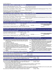 Form CCA-0001A Application for Child Care Assistance - Arizona, Page 5