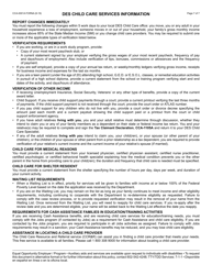 Form CCA-0001A Application for Child Care Assistance - Arizona, Page 8