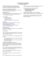 Form MCS-CNG-101 (State Form 55598) Quarterly Cng Claim for Refund - Indiana, Page 2