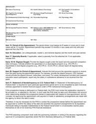 Form PHS2271 Statement of Appointment, Page 6