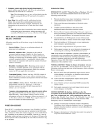 Instructions for Form OE-417 Electric Emergency Incident and Disturbance Report, Page 2