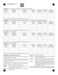 Form OP-186 Connecticut Individual Use Tax Return - Connecticut, Page 2