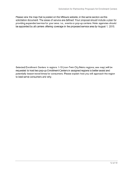 Broker Enrollment Center Rfp - Solicitation and Application - Minnesota, Page 12