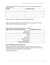 Broker Enrollment Center Rfp - Solicitation and Application - Minnesota, Page 7