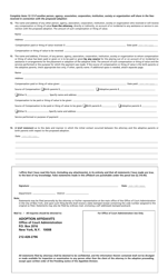 Form UCS-836 New York State Unified Court System Attorney&#039;s Affidavit - New York, Page 2