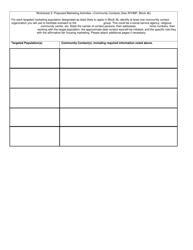 Form HUD-935.2A Affirmative Fair Housing Marketing Plan (Afhmp) - Multifamily Housing, Page 11