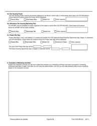 Form HUD-935.2A Affirmative Fair Housing Marketing Plan (Afhmp) - Multifamily Housing, Page 3