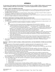 Form FDACS-08468 Compliance Agreement Cooperative Fruit Fly Eradication Program - Florida, Page 2