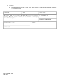 Form FDACS-08318 Research Facility Compliance Agreement - Florida, Page 4