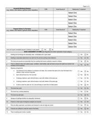 Form DCF-008 Emergency Home Assessment for Child-Specific Placement - Connecticut, Page 2