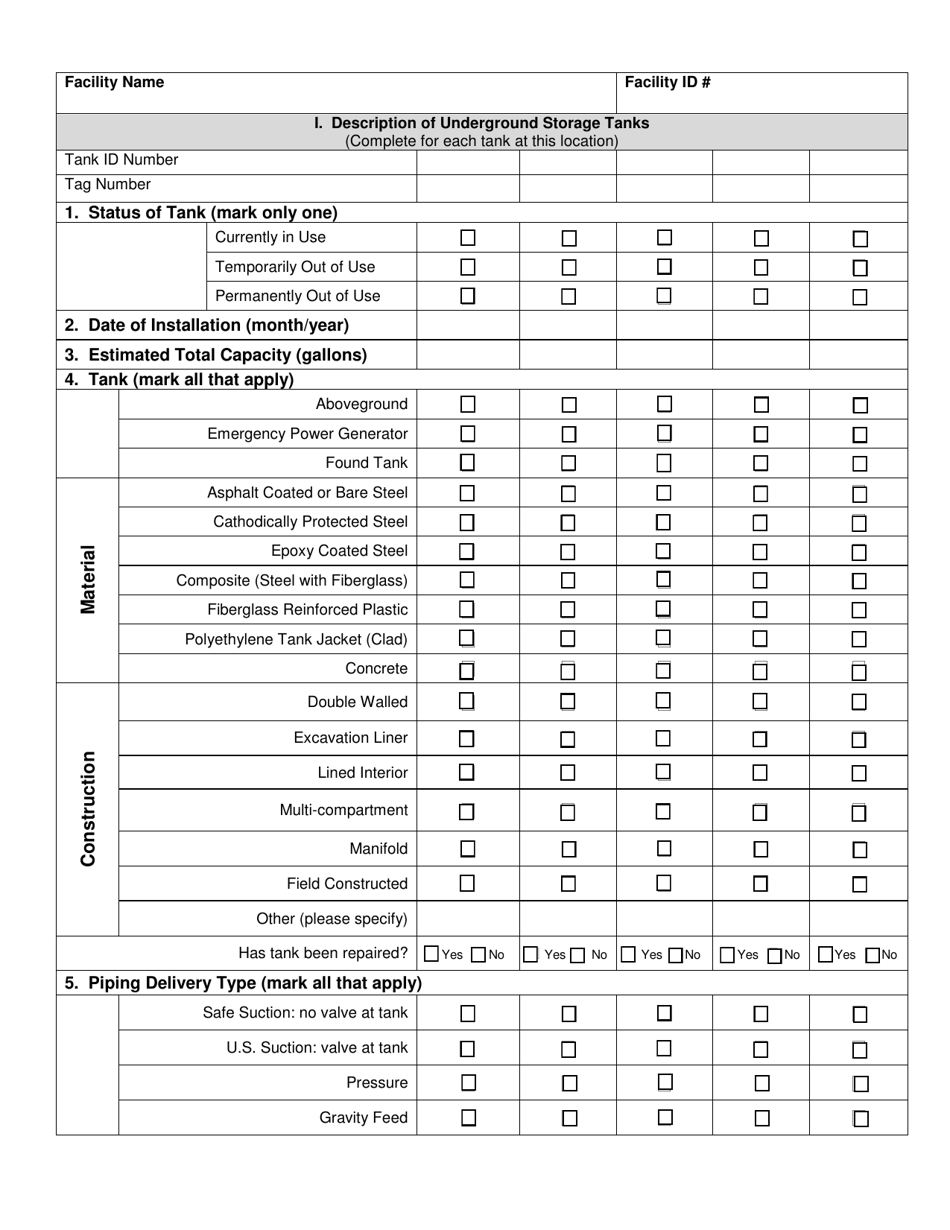 Notification of Underground Storage Tanks (Ust) - Montana, Page 3