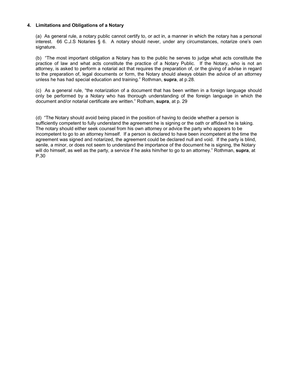 Information and Instructions on Applying for a Notary Public Commission - Hawaii, Page 4