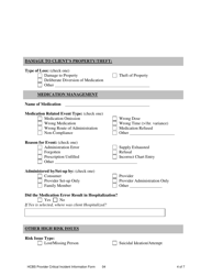 Hcbs Provider Critical Incident Information Form - Colorado, Page 4