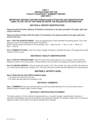 Form MO780-0408 Facility Summary Report - Missouri, Page 4