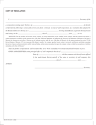 Form MO375-1793 Authorized Reinsurer Application - Missouri, Page 14