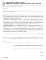 Form MO375-1793 Authorized Reinsurer Application - Missouri, Page 17