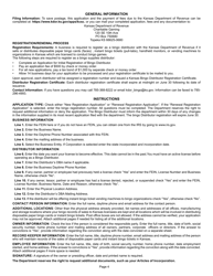 Form BI-158 Bingo Distributor Registration Application - Kansas, Page 4