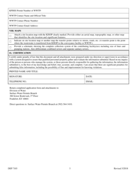 Form KISOP (DEP7103) Kentucky Inter-System Operational Permit - Kentucky, Page 3