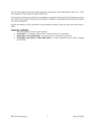 Form SC (DEP7032SC) Kentucky Pollution Discharge Elimination System Permit Application - Kentucky, Page 6