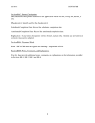 Instructions for Form DEP7007BB Certified Progress Report - Kentucky, Page 2