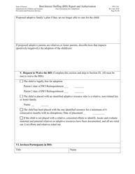 Form PPS5341 Best Interest Staffing (Bis) Report and Authorization - Kansas, Page 4