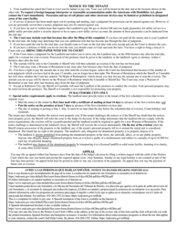Form DC-CV-082 Failure to Pay Rent - Landlord&#039;s Complaint for Repossession of Rented Property - Maryland, Page 4