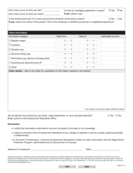 Form YG5600 Complaint Information - Yukon, Canada, Page 2