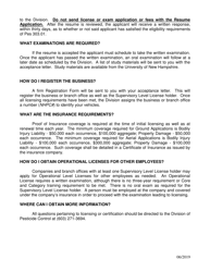 Resume Form - Supervisory Level Exam Requirement - New Hampshire, Page 2