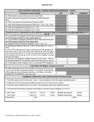 Form 10727 Appendix IX-D Child Support Guidelines - Shared Parenting Worksheet - New Jersey, Page 2