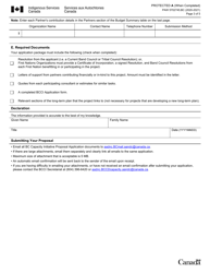Form PAW5702745 Bc Capacity Initiative Proposal Application - Canada, Page 3