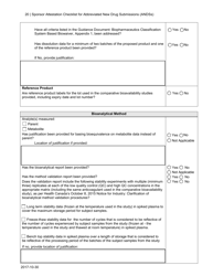 &quot;Sponsor Attestation Checklist for Abbreviated New Drug Submissions (Andss)&quot; - Canada, Page 19