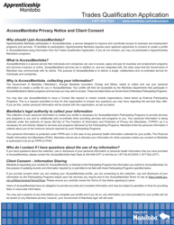 Trades Qualification Application - Manitoba, Canada, Page 4
