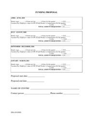 Special Needs Grant Application - Prince Edward Island, Canada, Page 5