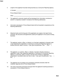 Application for Registration - Prince Edward Island, Canada, Page 2