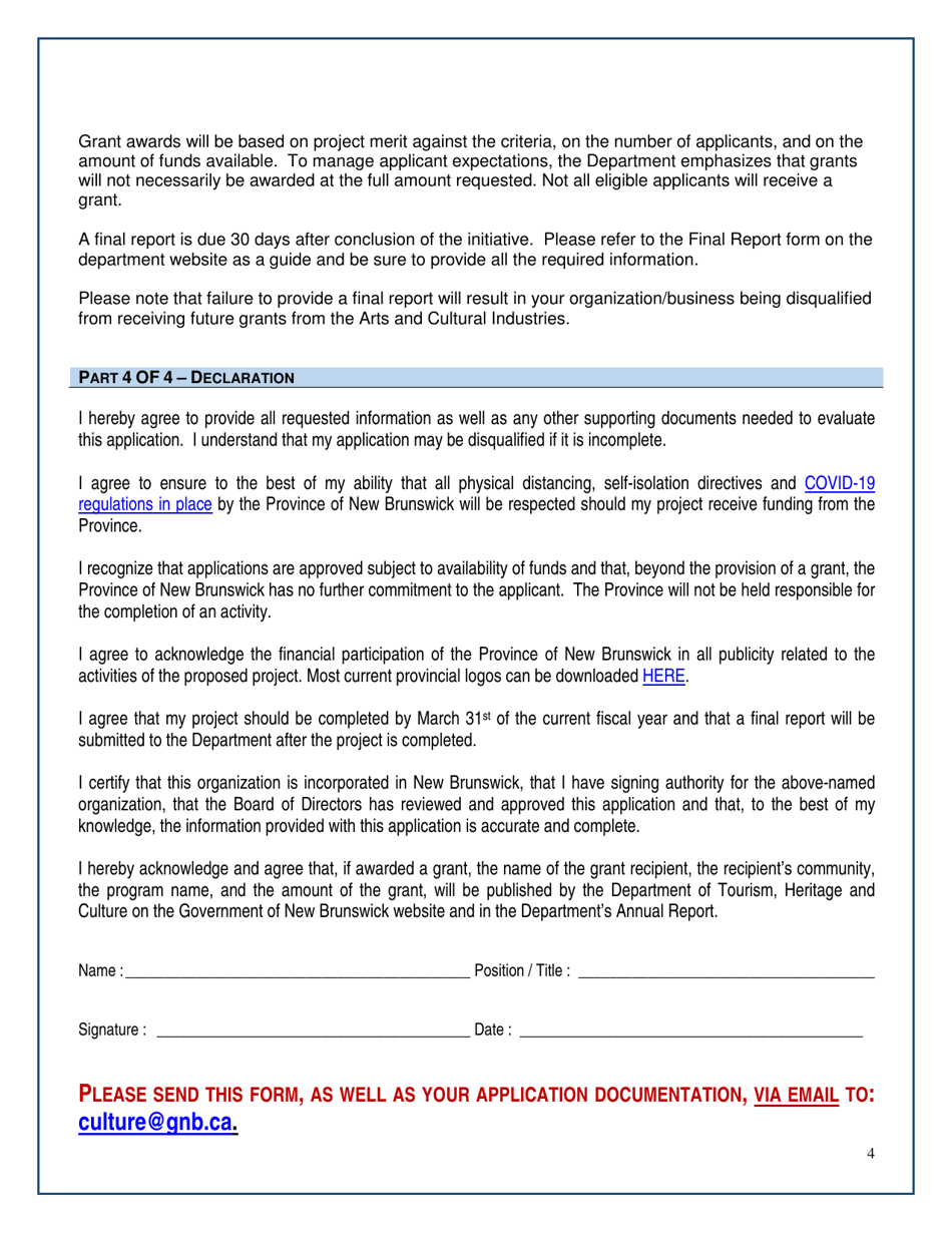 Strategic Growth  Development Application - New Brunswick, Canada, Page 4