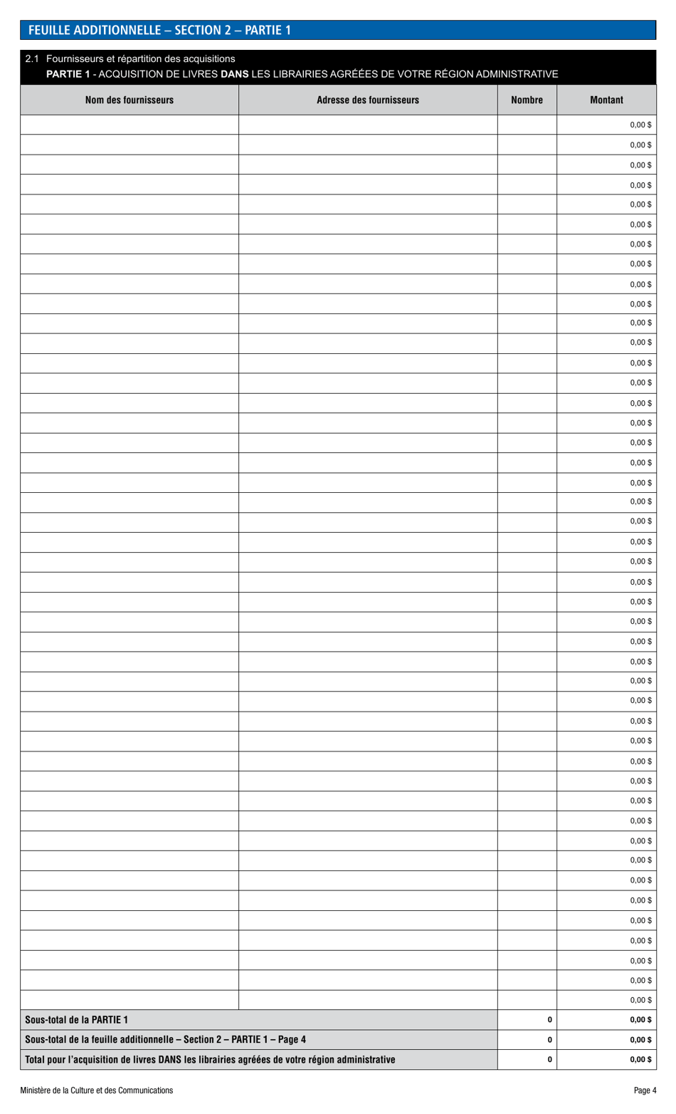 Rapport Annuel Sur Lacquisition De Livres Pour Les Acheteurs Institutionnels (Incluant Les Ecoles) - Quebec, Canada (French), Page 4