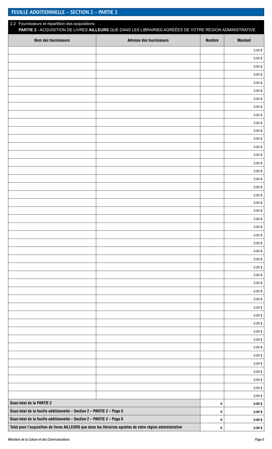 Rapport Annuel Sur Lacquisition De Livres Pour Les Acheteurs Institutionnels (Incluant Les Ecoles) - Quebec, Canada (French), Page 6