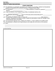 Form NHJB-2312-SE House of Corrections Sentence - New Hampshire, Page 3