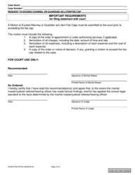 Form NHJB-2756-DFPSE Motion to Exceed Counsel or Guardian Ad Litem Fee Cap - New Hampshire, Page 2