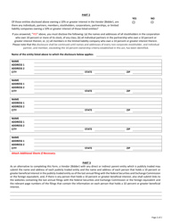 Ownership Disclosure Form - New Jersey, Page 2