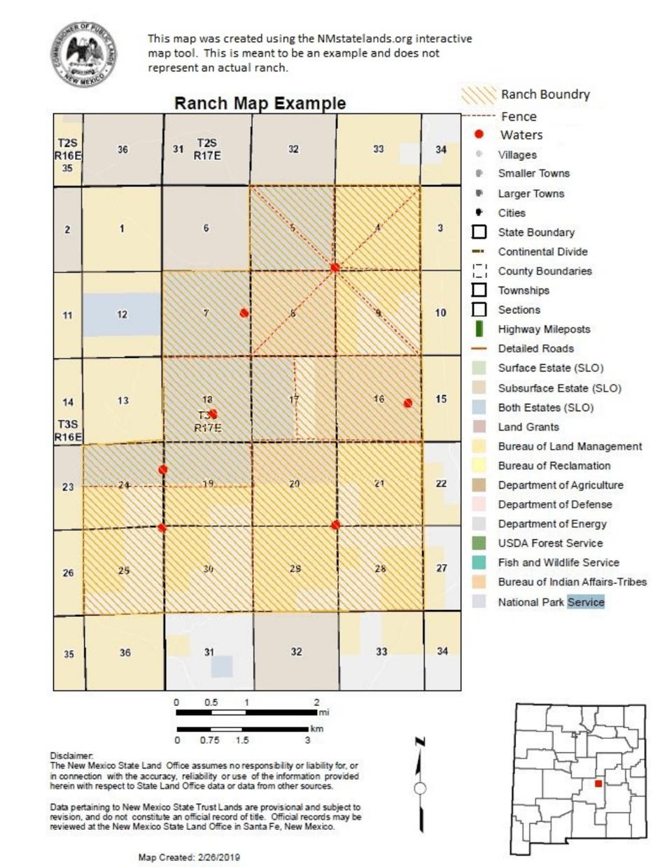 Form S-01 Application to Sublease State Trust Lands - New Mexico, Page 4
