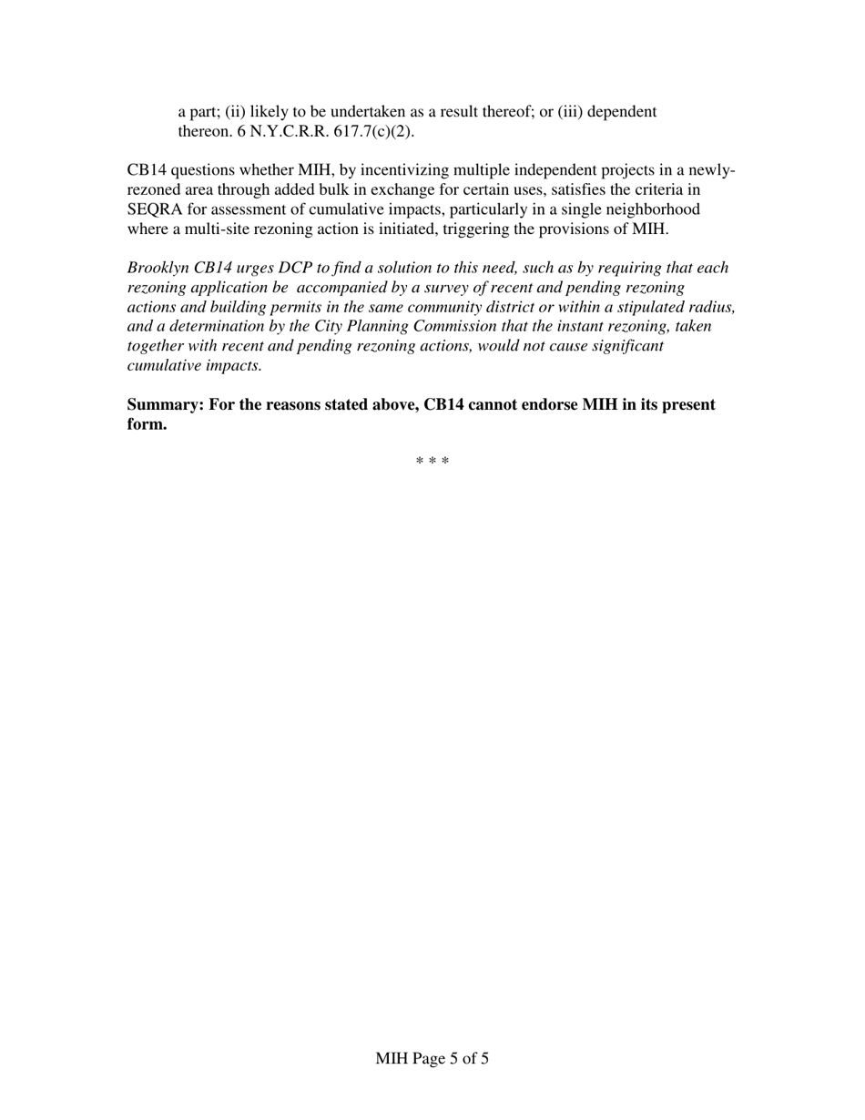 Community / Borough Board Recommendation - New York City, Page 6