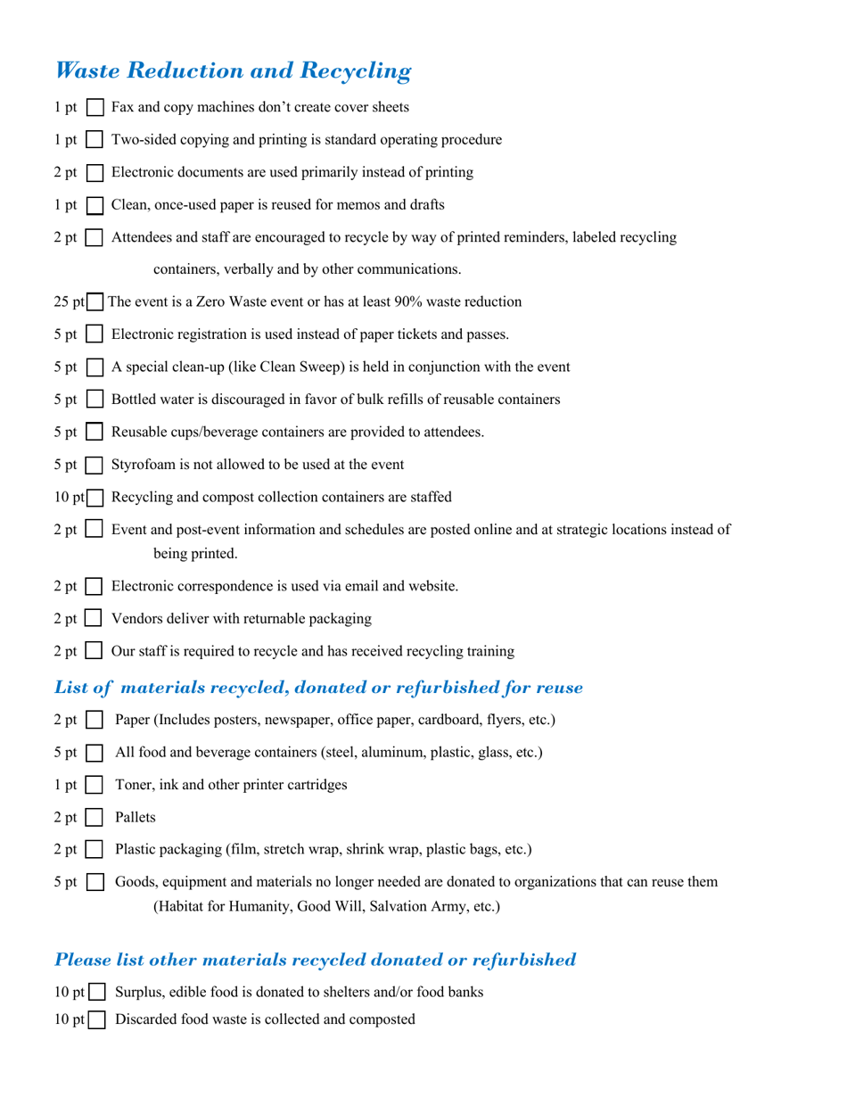 Green Festivals and Events Application - Nc Greentravel - North Carolina, Page 3